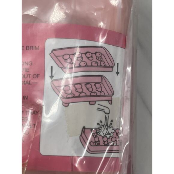 New Vintage 2000 Sanrio Character Ice Cube Tray Hello Kitty Mimmy Keroppi Purin - Picture 9 of 11